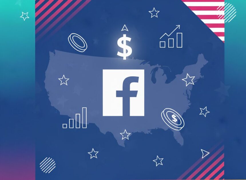 Facebook advertising cost in the USA