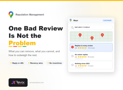 Online Reputation Management for Local Business: A Practical Guide - Reputation Management guide by Revix Solutions